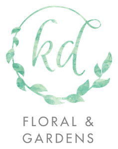 KD Floral and Gardens logo