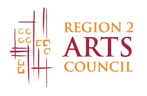 Region 2 Arts Council logo